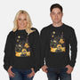 Jigging Into Madness-Unisex-Crew Neck-Sweatshirt-Henrique Torres