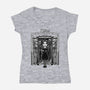 Skeleton Closet-Womens-V-Neck-Tee-Studio Mootant