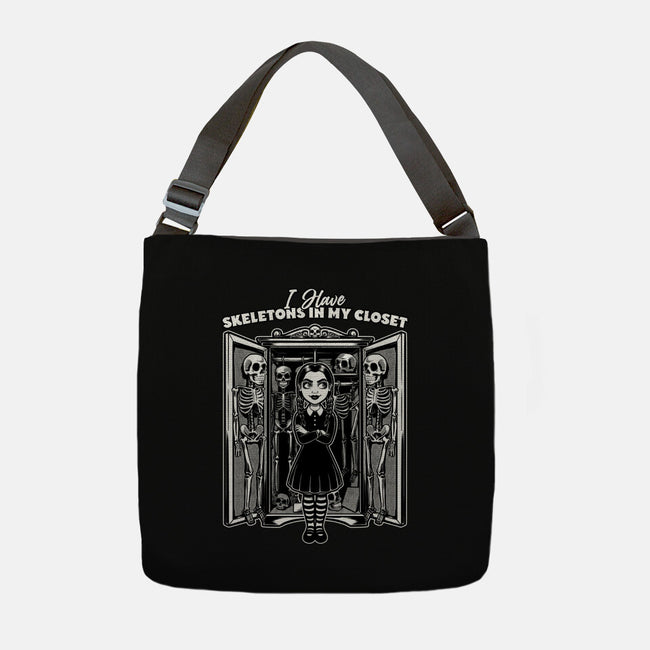 Skeleton Closet-None-Adjustable Tote-Bag-Studio Mootant