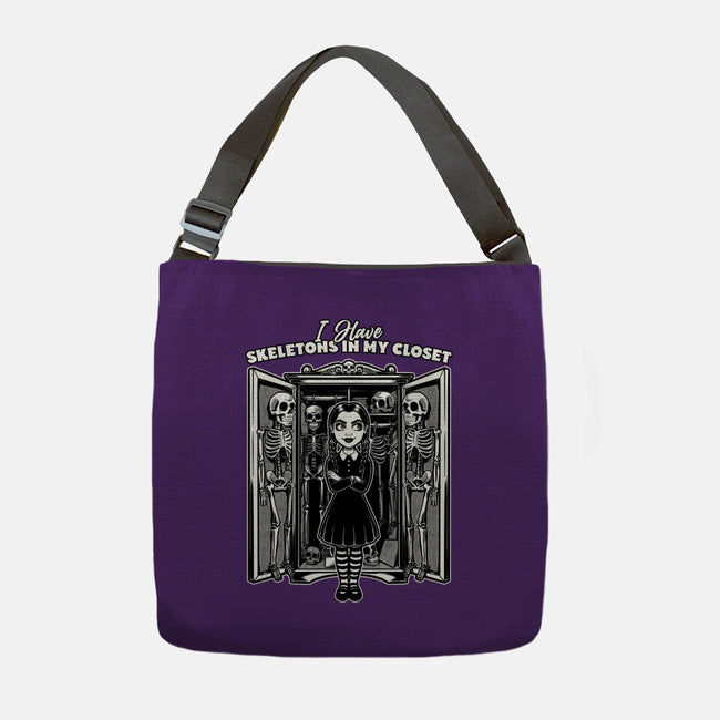 Skeleton Closet-None-Adjustable Tote-Bag-Studio Mootant