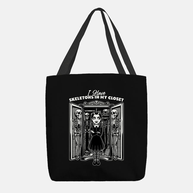 Skeleton Closet-None-Basic Tote-Bag-Studio Mootant