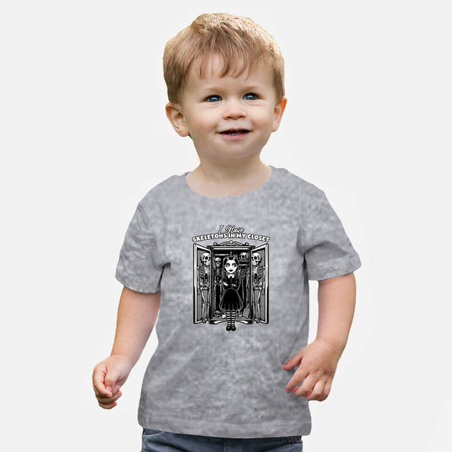 Skeleton Closet-Baby-Basic-Tee-Studio Mootant