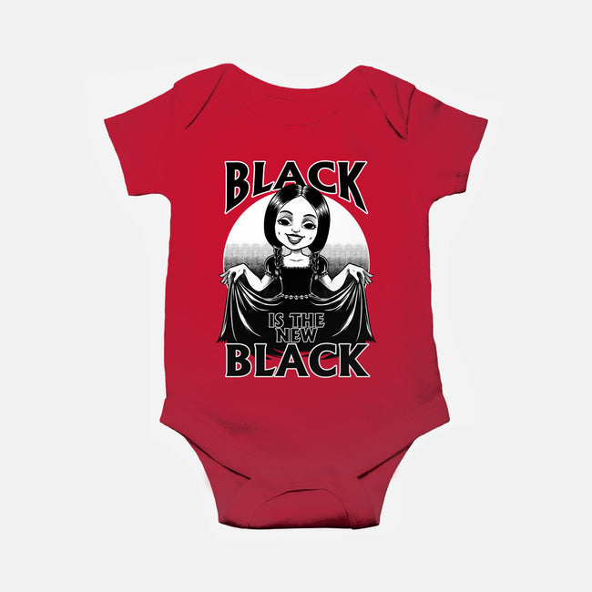 New Black Goth Dress-Baby-Basic-Onesie-Studio Mootant