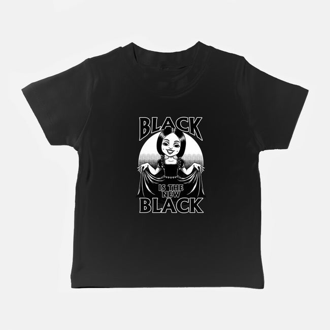 New Black Goth Dress-Baby-Basic-Tee-Studio Mootant