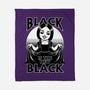 New Black Goth Dress-None-Fleece-Blanket-Studio Mootant