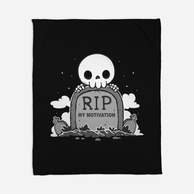 Rip My Motivation-None-Fleece-Blanket-Vallina84