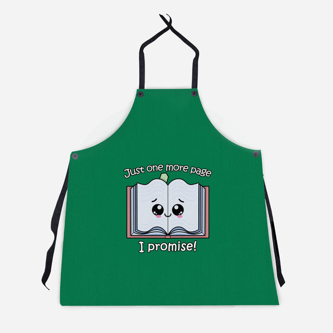 Just One More Page-Unisex-Kitchen-Apron-NMdesign