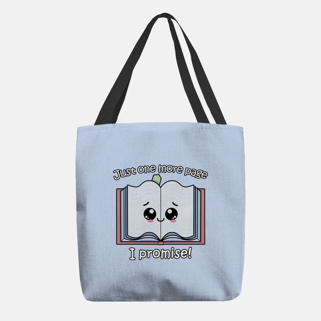 Just One More Page-None-Basic Tote-Bag-NMdesign