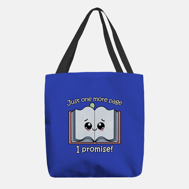 Just One More Page-None-Basic Tote-Bag-NMdesign