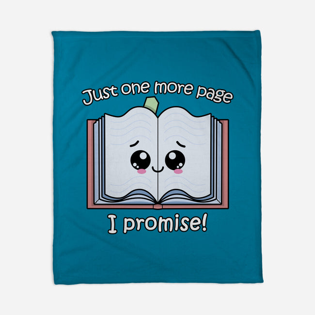 Just One More Page-None-Fleece-Blanket-NMdesign