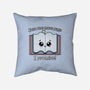 Just One More Page-None-Removable Cover w Insert-Throw Pillow-NMdesign