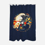 Egyptian Dogs-None-Polyester-Shower Curtain-Vallina84