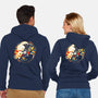 Egyptian Dogs-Unisex-Zip-Up-Sweatshirt-Vallina84