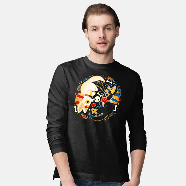 Egyptian Dogs-Mens-Long Sleeved-Tee-Vallina84