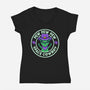 Pew Pew Space Cowboy-Womens-V-Neck-Tee-tobefonseca