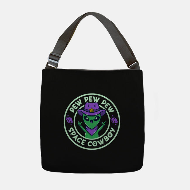 Pew Pew Space Cowboy-None-Adjustable Tote-Bag-tobefonseca