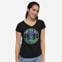 Pew Pew Space Cowboy-Womens-V-Neck-Tee-tobefonseca