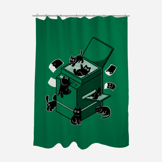 Copycat Machine-None-Polyester-Shower Curtain-tobefonseca