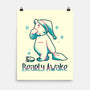 I'm Bearly Awake-None-Matte-Poster-tobefonseca