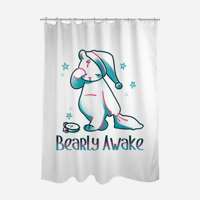 I'm Bearly Awake-None-Polyester-Shower Curtain-tobefonseca