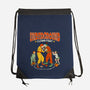 Clown Fight-None-Drawstring-Bag-Hafaell