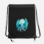 Blue Eyes White Dragon-None-Drawstring-Bag-dandingeroz