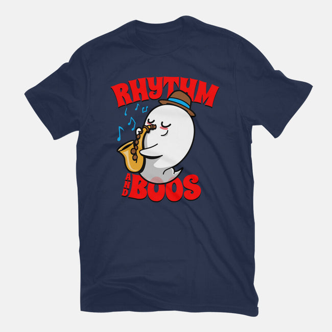 Rhythm And Boos-Unisex-Basic-Tee-Boggs Nicolas