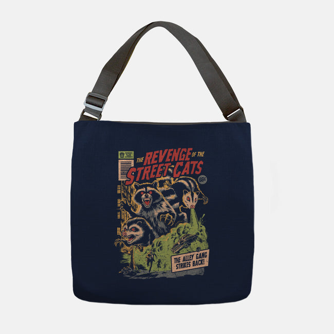 Revenge Of The Street Cats-None-Adjustable Tote-Bag-eduely