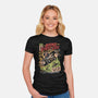 Revenge Of The Street Cats-Womens-Fitted-Tee-eduely