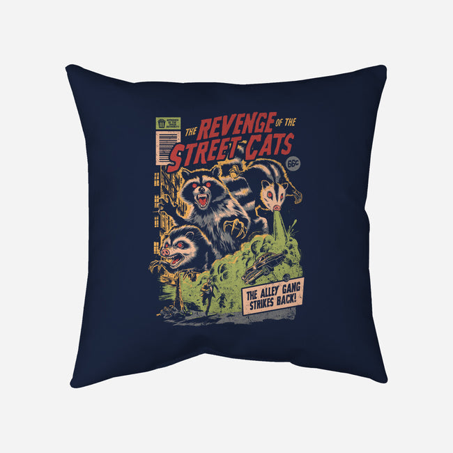 Revenge Of The Street Cats-None-Removable Cover w Insert-Throw Pillow-eduely