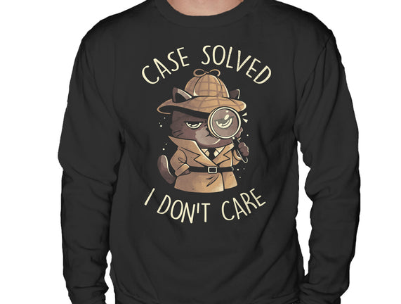 Case Solved I Don't Care