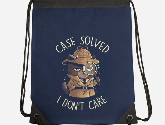 Case Solved I Don't Care