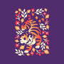 Autumn Cute Tiger-None-Polyester-Shower Curtain-NemiMakeit