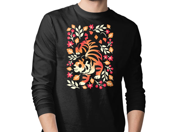 Autumn Cute Tiger