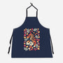 Autumn Cute Tiger-Unisex-Kitchen-Apron-NemiMakeit