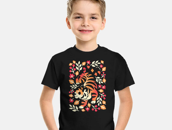 Autumn Cute Tiger