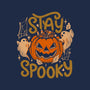 Stay Spooky-Womens-Fitted-Tee-eduely