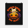 Pumpkin Carved You Next-None-Matte-Poster-worlddominationforcats