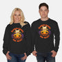 Pumpkin Carved You Next-Unisex-Crew Neck-Sweatshirt-worlddominationforcats