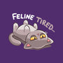 Feline Tired-Womens-Basic-Tee-TechraNova