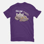 Feline Tired-Youth-Basic-Tee-TechraNova