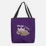 Feline Tired-None-Basic Tote-Bag-TechraNova