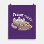 Feline Tired-None-Matte-Poster-TechraNova