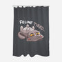 Feline Tired-None-Polyester-Shower Curtain-TechraNova