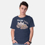 Feline Tired-Mens-Basic-Tee-TechraNova