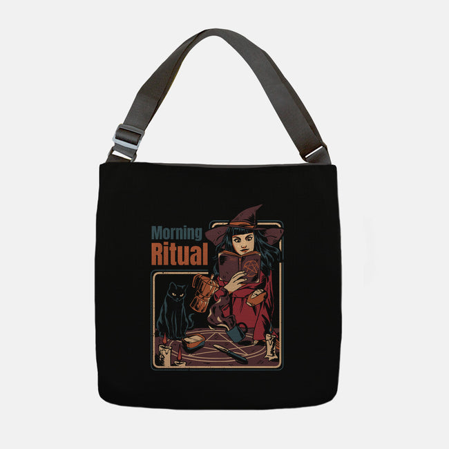 Morning Ritual For Witches-None-Adjustable Tote-Bag-yumie