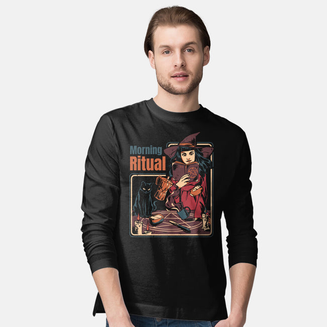 Morning Ritual For Witches-Mens-Long Sleeved-Tee-yumie