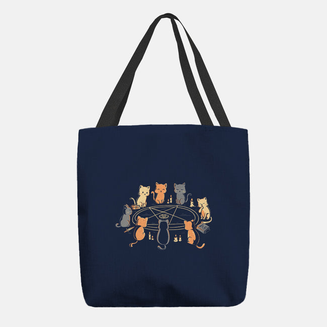 Cat Ritual-None-Basic Tote-Bag-yumie