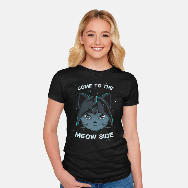 VaderCat-Womens-Fitted-Tee-yumie