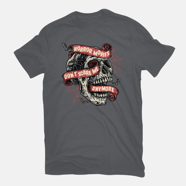 Horror Movies Aren't Scary-Mens-Premium-Tee-glitchygorilla